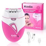 Cordless Rechargeable Facial Epilator with LED Light