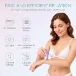VOGOE Cordless Epilator with LED Light