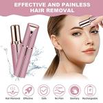 URAQT Women's Portable Facial Hair Remover Razor
