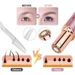 URAQT Women's Portable Facial Hair Remover Razor