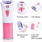 Cordless Facial Hair Removal Epilator for Women