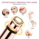 URAQT Women's Portable Facial Hair Remover Razor
