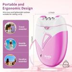 Women's Cordless Facial Hair Remover with LED Light