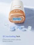 Painless IPL Hair Removal Device with Cooling功能