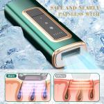 Painless IPL Hair Removal Device with Cooling Feature