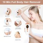 BUTBU Mini IPL Hair Removal Device for Home