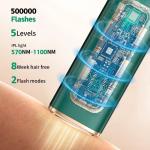 Painless IPL Hair Removal Device with Cooling Feature