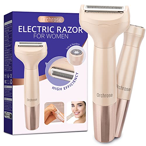 2-in-1 Women's Electric Shaver for All Body Parts
