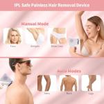 IPL Hair Removal Device for Home and Salon Use