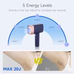 IPL Hair Removal Device for Smooth, Painless Skin