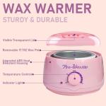 Waxing Kit with Warmer and 4 Wax Beads