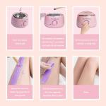 Waxing Kit with Warmer and 4 Wax Beads