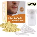 Nose Hair Removal Wax Kit with Applicators