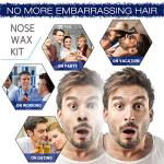 Men's Nose Waxing Kit with 20 Applicator Sticks