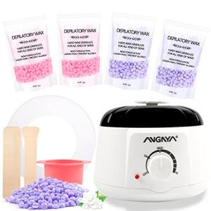 Professional Waxing Kit with Warmer and Accessories