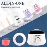 Professional Waxing Kit with Warmer and Accessories