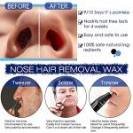 Men's Nose Waxing Kit with 20 Applicator Sticks