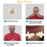 Nose Hair Removal Wax Kit with Applicators