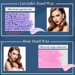 Professional Waxing Kit with Warmer and Accessories