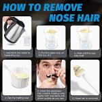 Men's Nose Waxing Kit with 20 Applicator Sticks