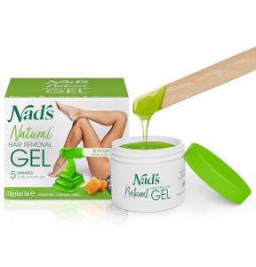 Nad's Natural Hair Removal Gel Wax Kit