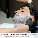 Bassion Handmade Men's Shaving Brush with Wooden Handle