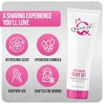 Coconut Vanilla Shaving Gel for Sensitive Skin