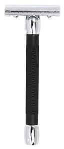 Merkur Black Chrome Long-Handle Razor