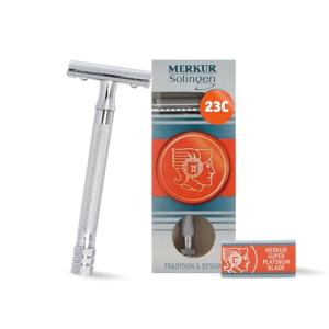 Merkur 23C Long Handle Safety Razor