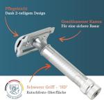 Merkur 34C Safety Razor with Matte Chrome Finish