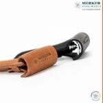 MERKUR Brown Leather Razor Case for All Razors
