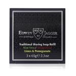 Edwin Jagger Natural Traditional Shaving Soap 3-Pack