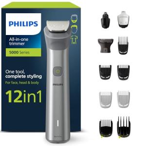Philips 5000 Multigroom Trimmer, 12-in-1