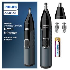 Philips Norelco Nose Trimmer 3000 for Ears, Brows