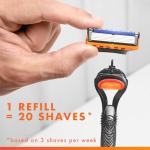 Gillette Fusion5 Men's Razor Handle and Blade Refills