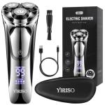 YIRISO Rechargeable Electric Razor for Men
