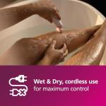 Philips Lady Shaver Series 6000 Cordless White