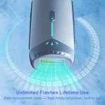 MLAY IPL Hair Removal Device with Ice Cooling