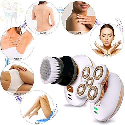 Electric Lady Shaver for Painless Hair Removal