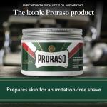 Proraso Pre Shave Cream with Eucalyptus and Menthol