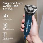 SweetLF Electric Razor for Men - Rechargeable & Waterproof