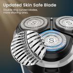 SweetLF Electric Razor for Men - Rechargeable & Waterproof