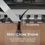 SweetLF Electric Razor for Men - Rechargeable & Waterproof