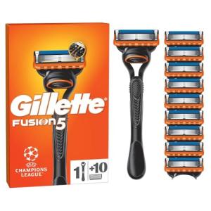 Gillette Fusion5 Men's Razor + 10 Cartridges