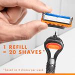 Gillette Fusion5 Men's Razor with 10 Cartridges
