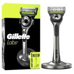 Gillette Labs Men's Razor with Exfoliating Bar and Stand