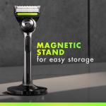 Gillette Labs Men's Razor with Exfoliating Bar and Stand