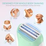 VOGOE 4-in-1 Rechargeable Hair Removal Epilator