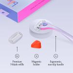 Billie Women’s Razor Kit with Magnetic Holder