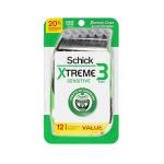 Schick Xtreme 3 Sensitive Disposable Razors, 12 Count